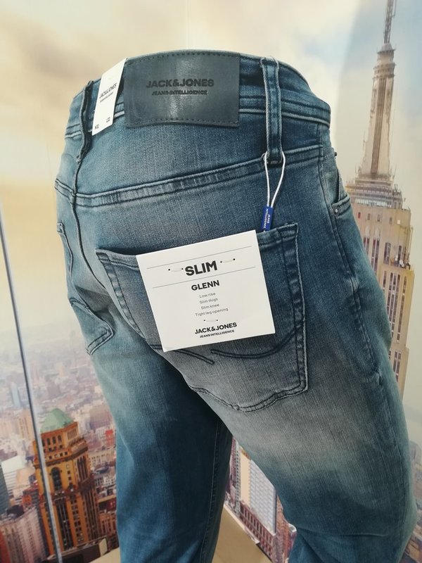 J&J Glenn Slim Fit Jeans Deluxe Blue - statt 79,99€