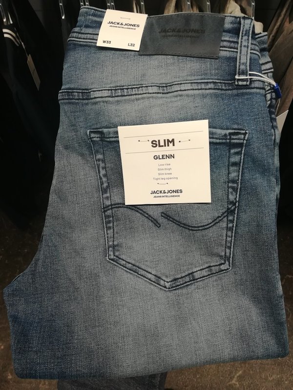 J&J Glenn Slim Fit Jeans Deluxe Blue - statt 79,99€
