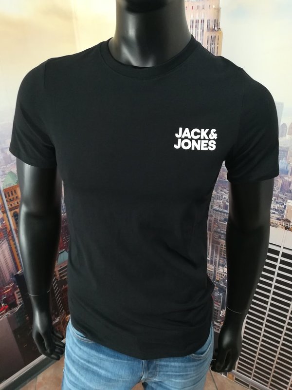 J&J Logo T-Shirt Black