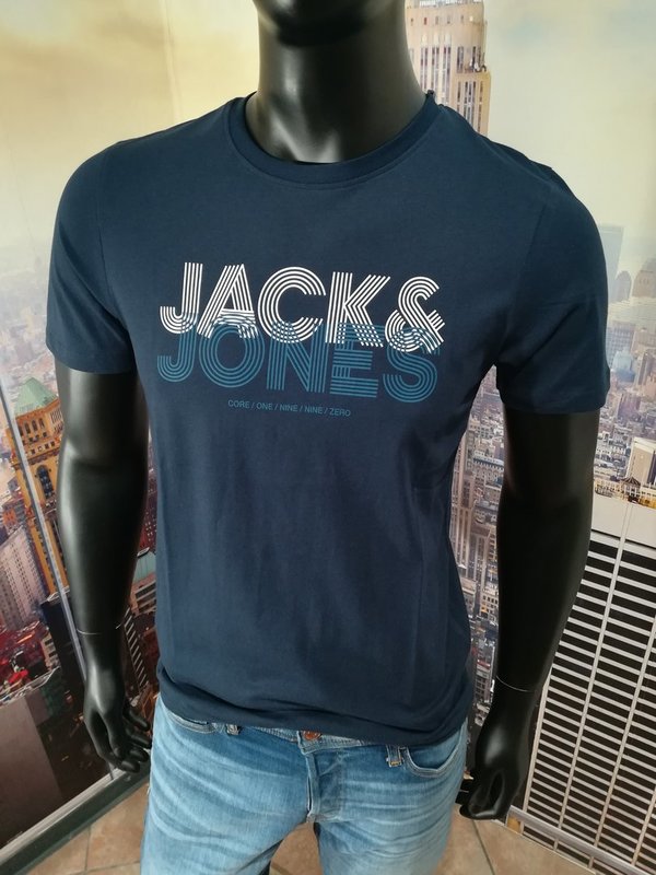 J&J Logo T-Shirt Navy